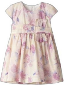 Ebita Παιδικό Φόρεμα Floral Ροζ 266242