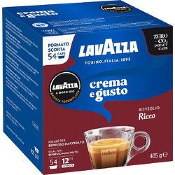 Lavazza Κάψουλες Espresso Crema e gusto Ricco Συμβατές με Μηχανή Lavazza A Modo Mio 54τμχ