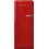 Smeg 50's Style FAB28LRD6 Retro Μονόπορτο Ψυγείο 270lt Υ153xΠ60.1xΒ72.8cm Κόκκινο