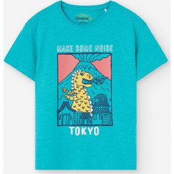 Losan Παιδικό T-Shirt Κοντομάνικο Τιρκουάζ LKBAP030325012