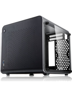 Raijintek Metis Evo TGS Silver Mini Tower Κουτί Υπολογιστή με Πλαϊνό Παράθυρο