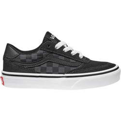 Vans Brooklyn Παιδικά Sneakers Μαύρα Λευκά VN000D82