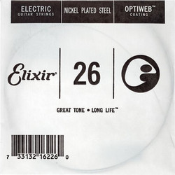 Elixir Strings Optiweb Χορδή Ηλεκτρικής Κιθάρας Nickel Plated Steel 26"