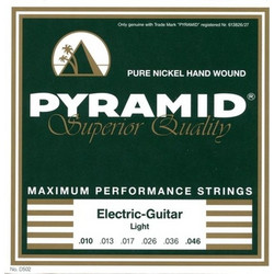 Pyramid Performance+ D502 Σετ 6 Χορδές Ηλεκτρικής Κιθάρας Pure Nickel 10-46"