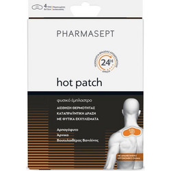 Pharmasept Aid Hot Patch Θερμαντικά Έμπλαστρα με Άρνικα 4τμχ