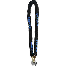 Oxford Chain 10 LK101 Αντικλεπτική Αλυσίδα Μηχανής με Κλειδαριά 150cm 9.5mm Μαύρη