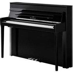 Kawai Novus NV-6 Ηλεκτρικό Πιάνο Όρθιο με 88 Βαρυκεντρισμένα Πλήκτρα Black Polished