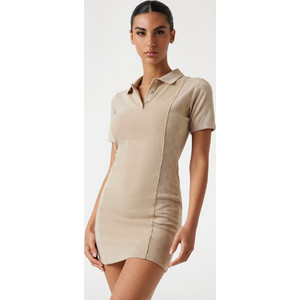 Guess Peony Mini Καλοκαιρινό Καθημερινό Φόρεμα Μπεζ V5YK00KCX12-FNDO Guess Peony Mini Καλοκαιρινό Καθημερινό Φόρεμα Μπεζ V5YK00KCX12-FNDO
