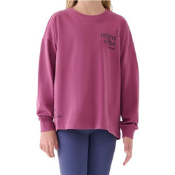 4F Παιδικό T-Shirt Μακρυμάνικο Μωβ JWAW25-TLONF478-53S
