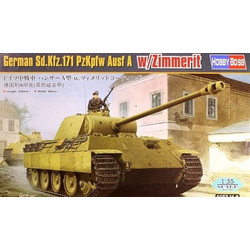 HobbyBoss German Sd. Kfz. 171 PzKpfw AusF A W/Zimmerit Συναρμολογούμενο Πλαστικό Μοντέλο Τανκ 1:35
