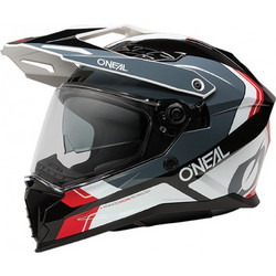 Oneal DSRS Nomad V.26 Black White Red Κράνος Μηχανής On / Off