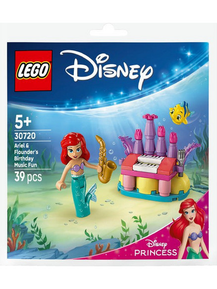 Lego Disney Ariel & Flounder's Birthday Music Fun για 5+ Ετών 30720