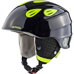 Alpina Grap 2.0 Παιδικό Κράνος Σκι & Snowboard Μαύρο Lime