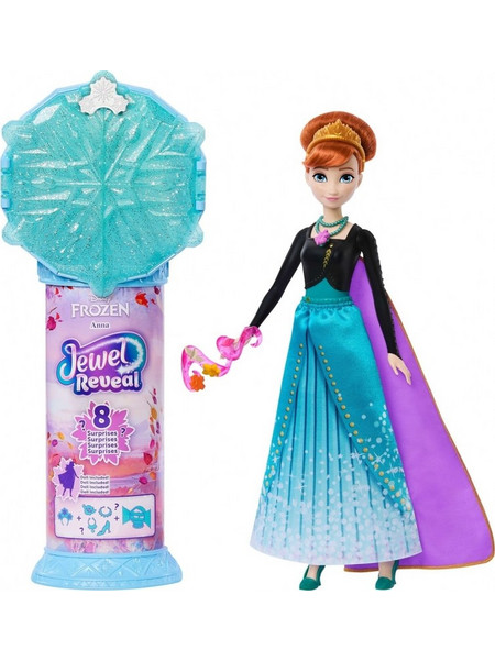Mattel Disney Frozen Jewel Reveal Anna
