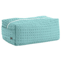 Abyss & Habidecor 604040-235 Γυναικείο Νεσεσέρ 27x11x14cm Γαλάζιο