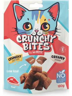 M-Pets Crunchy Bites with Beef 60gr