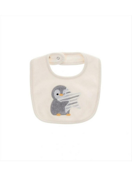 Original Marines Penguin Σαλιάρα με Κουμπί Μπεζ