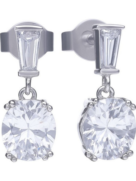 Diamonfire Γυναικεία Σκουλαρίκια Κρεμαστά από Ασήμι 925 με Ζιργκόν 6220621082