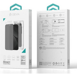 Devia Full Face Privacy Tempered Glass (iPhone 17)
