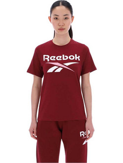 Reebok Identity Γυναικείο Αθλητικό T-Shirt Μπορντό 100241388