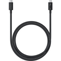 Satechi ST-YTB100K Braided Thunderbolt 4 USB-C to USB-C 240W 1m Black