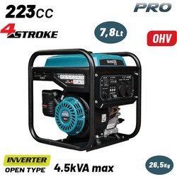 Bormann BGB4045 Γεννήτρια Τετράχρονη Inverter 4.5KVA