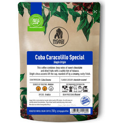 Ingagi Coffee Cuba Caracollilo Special Καφές Espresso Arabica σε Κόκκους 250gr