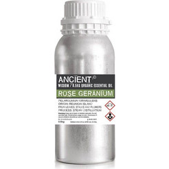 Ancient Wisdom Βιολογικό Αιθέριο Έλαιο Rose Geranium 500ml