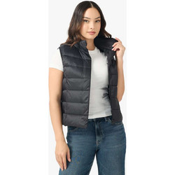 Only Αμάνικο Γυναικείο Μπουφάν Puffer Κοντό Μαύρο 15359184