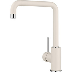 Blanco Mili 142-527461 Μπαταρία Κουζίνας Πάγκου Διπλής Παροχής Ανάμεικτη Λευκή