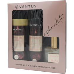Ventus Aphrodite Shower Gel 300ml + Body Lotion 250ml + Body Mist 50ml