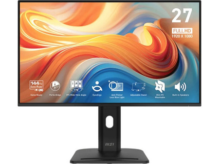 MSI PRO MP275PG E14 IPS HDR Monitor 27" 1920x1080 FHD 144Hz 4ms