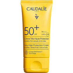 Caudalie Vinosun Very High Protection Αντηλιακή Κρέμα Προσώπου Αντιγηραντική SPF50+ 50ml