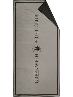 Greenwich Polo Club 5213 Πετσέτα Θαλάσσης Microfiber Γκρι 80x170cm