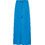 Funky Buddha Μακριά Φούστα Υφασμάτινη Ψηλόμεση Royal Blue FBL013-100-14