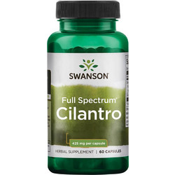 Swanson Full Spectrum Cilantro Πεπτικό Βοήθημα 60 Κάψουλες
