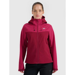 4F Γυναικείο Μπουφάν Softshell Μακρύ Φούξια 4FRAW25TSOFF505-60S