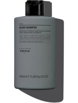 Previa Blonde Silver Σαμπουάν για Προστασία Χρώματος & Επανόρθωση για Βαμμένα Μαλλιά 340ml