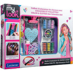 Lexibook Cra-Z-Art My Look Color & Glitter Hair Extension Set