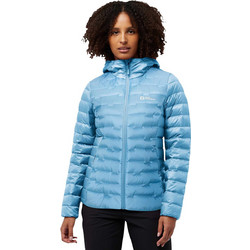 Jack Wolfskin Γυναικείο Μπουφάν Χειμωνιάτικο Puffer Μακρύ Γαλάζιο A61833-1523