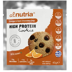 Alnutria High Protein Cookie Orange Dark Chocolate Chip 45gr