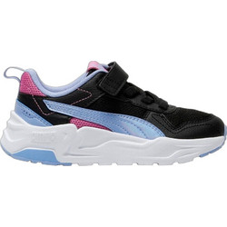 Puma Trinity 2 Παιδικά Sneakers Μαύρα Γαλάζια Λιλά 406078-02