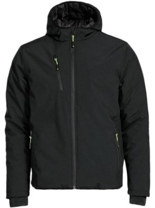 Stenso Ανδρικό Μπουφάν Χειμωνιάτικο Softshell Αδιάβροχο Αντιανεμικό Μαύρο 03001669