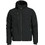 Stenso Ανδρικό Μπουφάν Χειμωνιάτικο Softshell Αδιάβροχο Αντιανεμικό Μαύρο 03001669