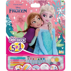 AS Company Giga Block Frozen Σετ Ζωγραφικής 21τμχ 1023-62759