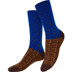 Eat My Socks Intense Chocolate Ανδρικές Κάλτσες Ψηλές με Σχέδια Πολύχρωμες EMSNCICHDK