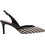 Tamaris Γόβες Slingback Δερμάτινες με Τακούνι Στιλέτο Μαύρες 1-29625-46-098