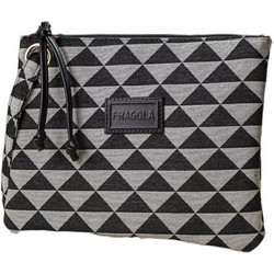 Fragola PC023TEX Pyramids Γυναικείο Νεσεσέρ με Θήκες 25x3x20cm Μαύρο