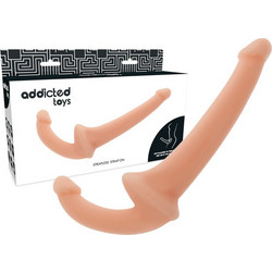 Addicted Toys with RNA Strapless Strap On με Dildo 26cm Flesh