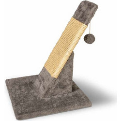 Glee Dione Στύλος με Ονυχοδρόμιο Γκρι 33x32x45cm